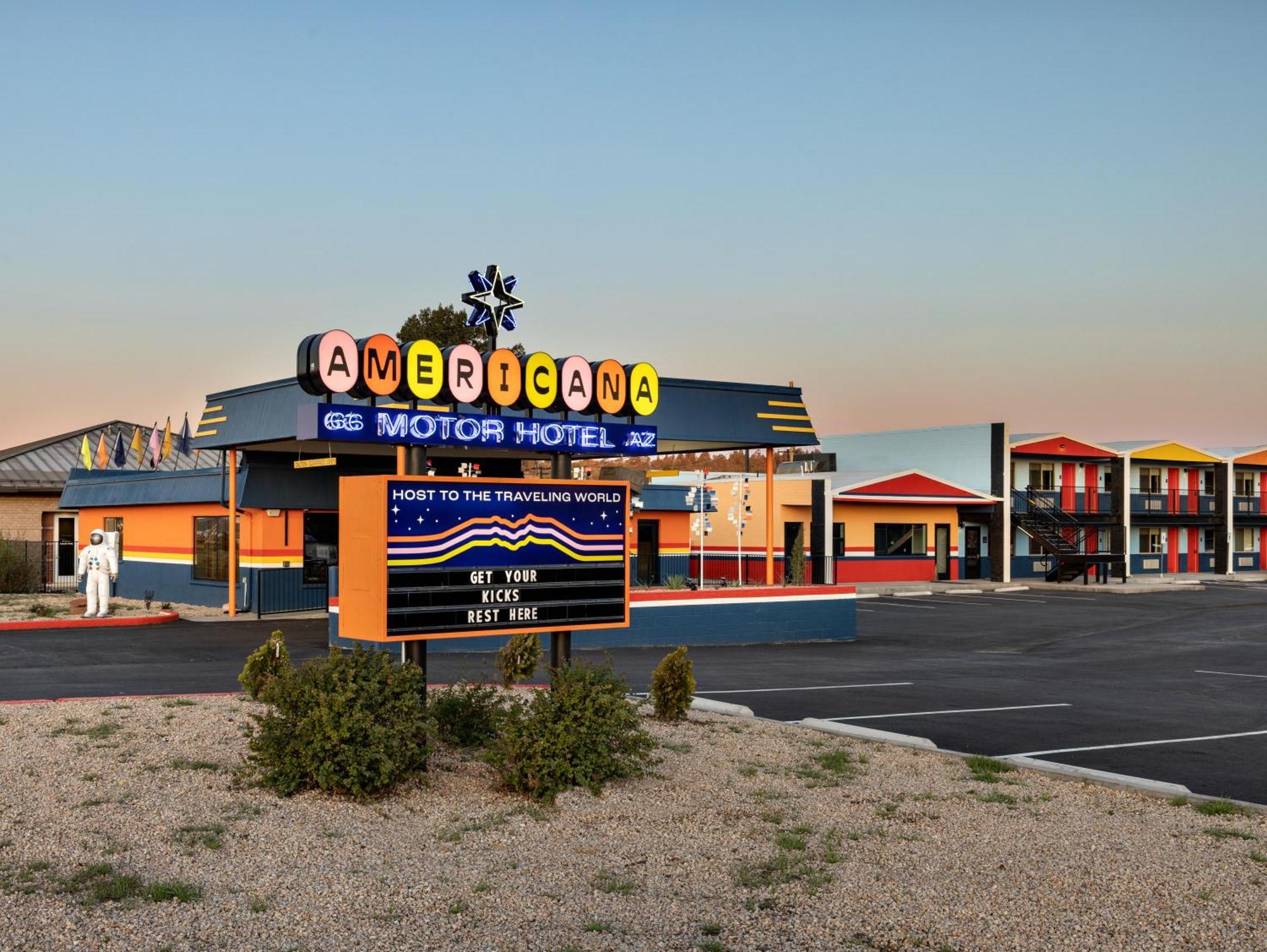 Americana Motor Hotel Флагстафф Экстерьер фото