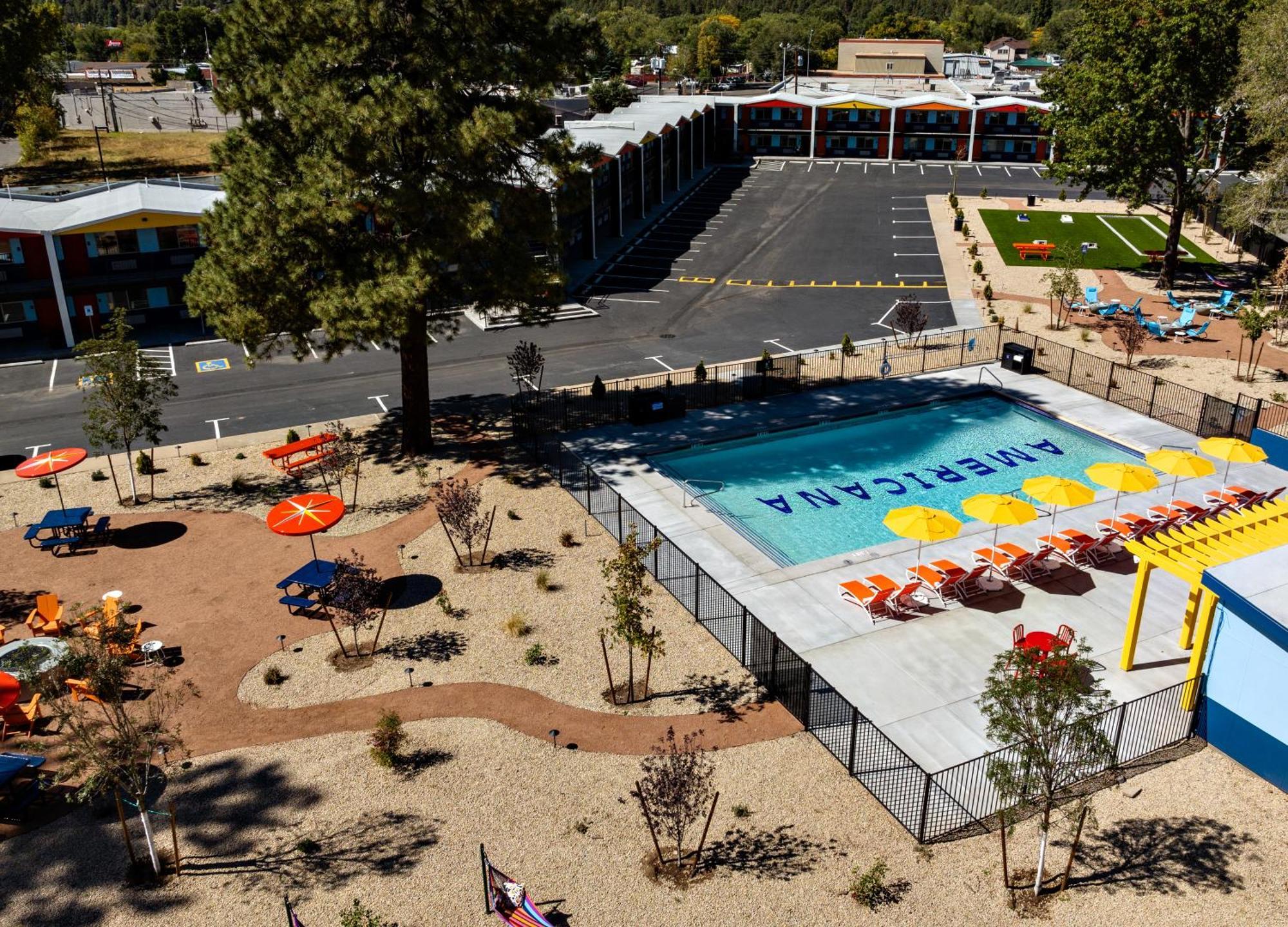 Americana Motor Hotel Флагстафф Экстерьер фото